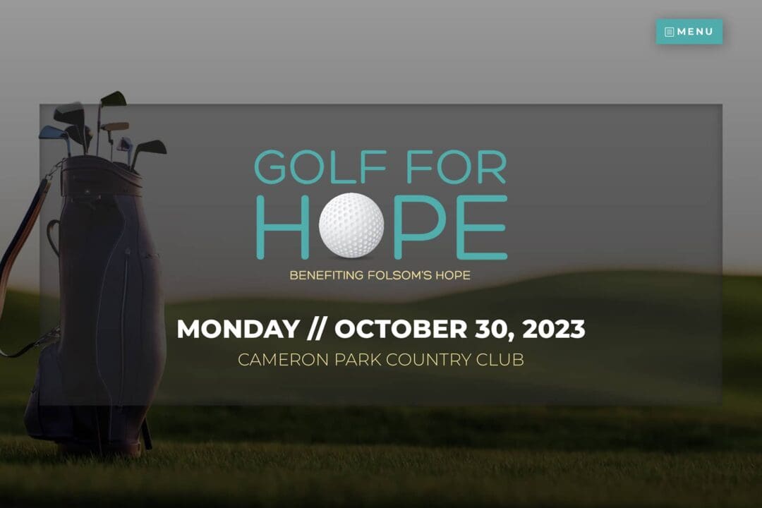 Golf for Hope: Website (Mercenary Creative Group)