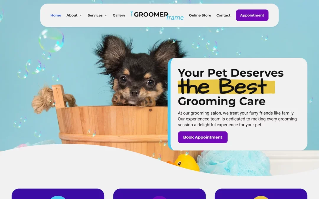 Groomer Website Template (Falkor – Groomer.io)