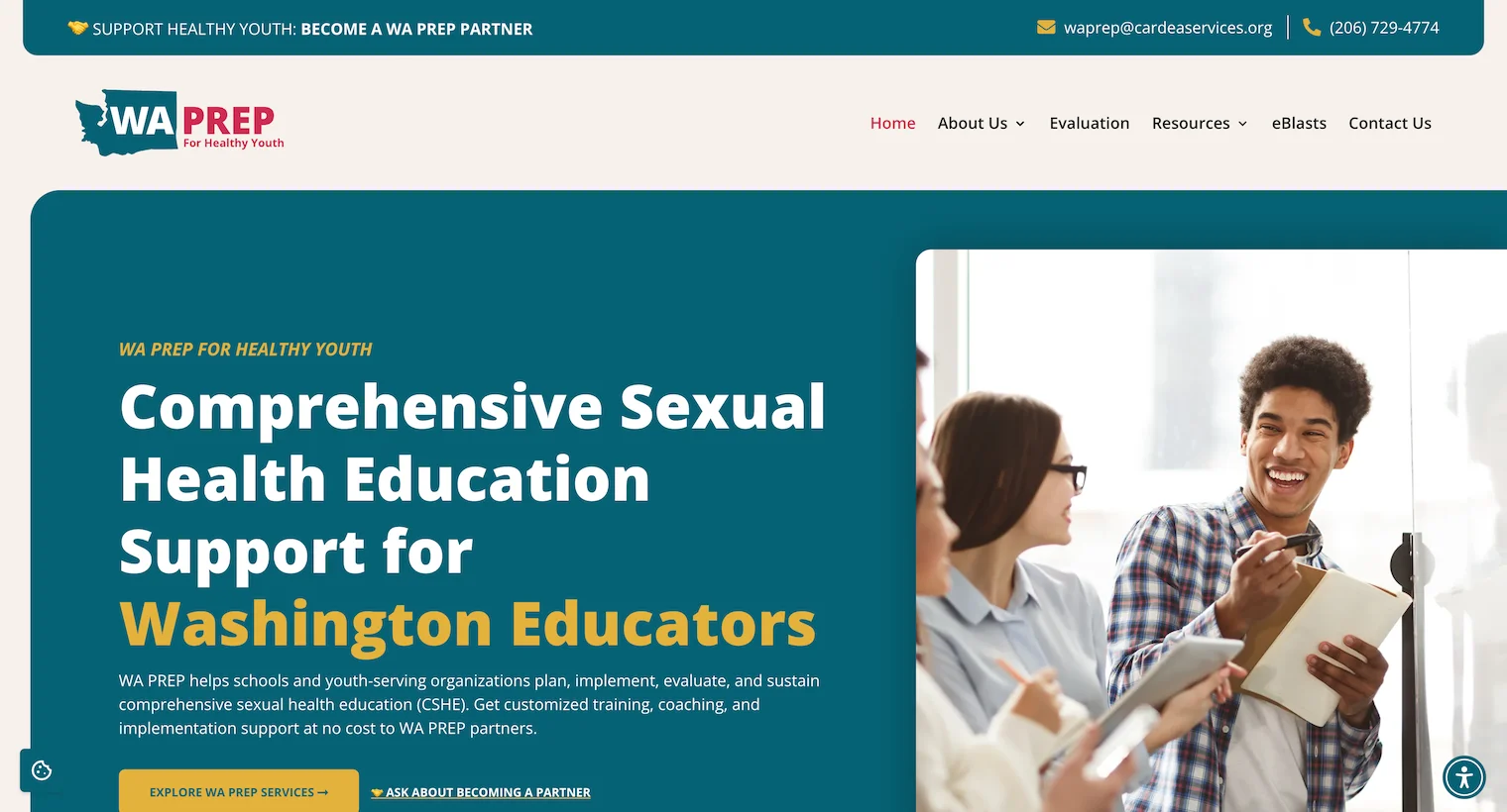 Sexual health education support for educators